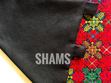 Load image into Gallery viewer, Traditional Embroidery Wall Art with Colorful Beaded Tassels