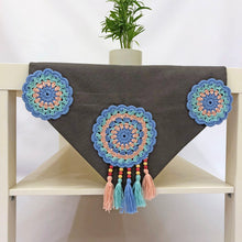 Load image into Gallery viewer, Serene Crochet Table Runner