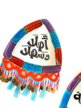 Load image into Gallery viewer, Hand-Painted Ceramic Wall Hanging
