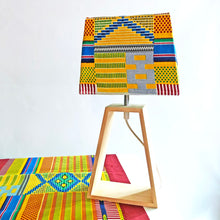 Load image into Gallery viewer, Boho Chic Delight: Vibrant Yellow Table Lamp, Cushions, and Table Runner Set
