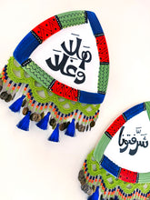 Load image into Gallery viewer, Hand-painted ceramic wall decoration
