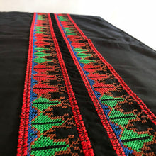Load image into Gallery viewer, Noir Embroidered Table Runner
