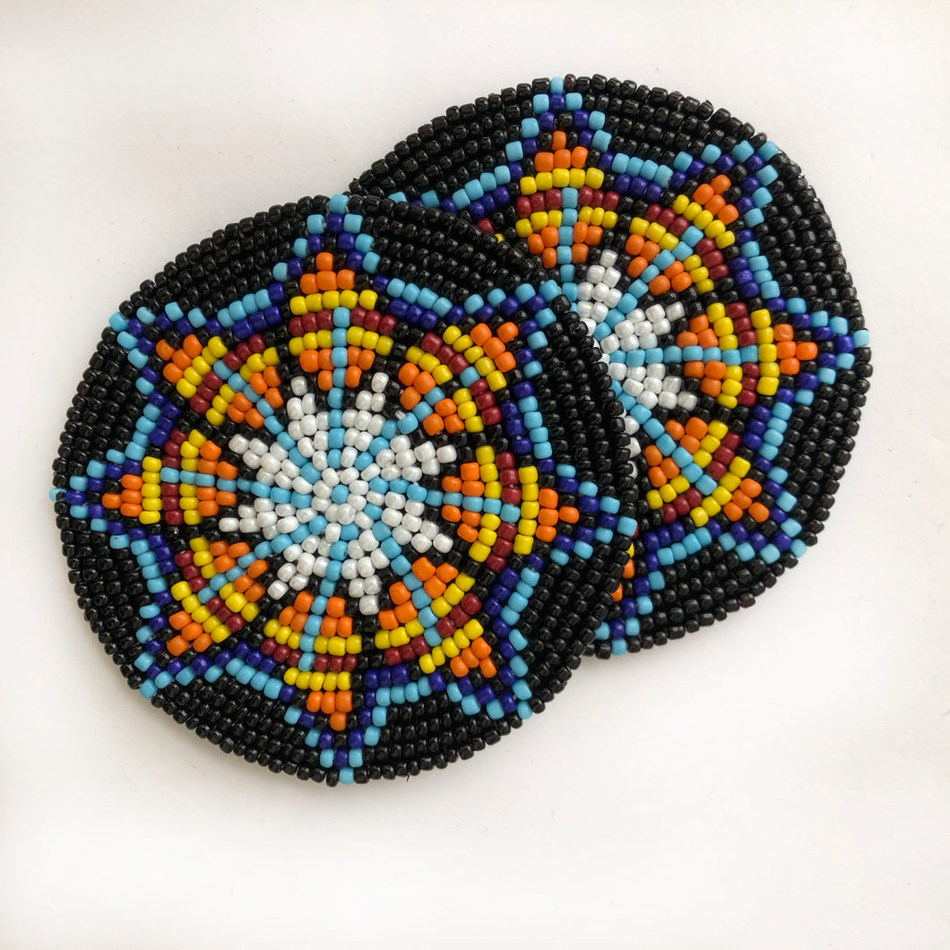 Beaded Coasters (Set of 2)