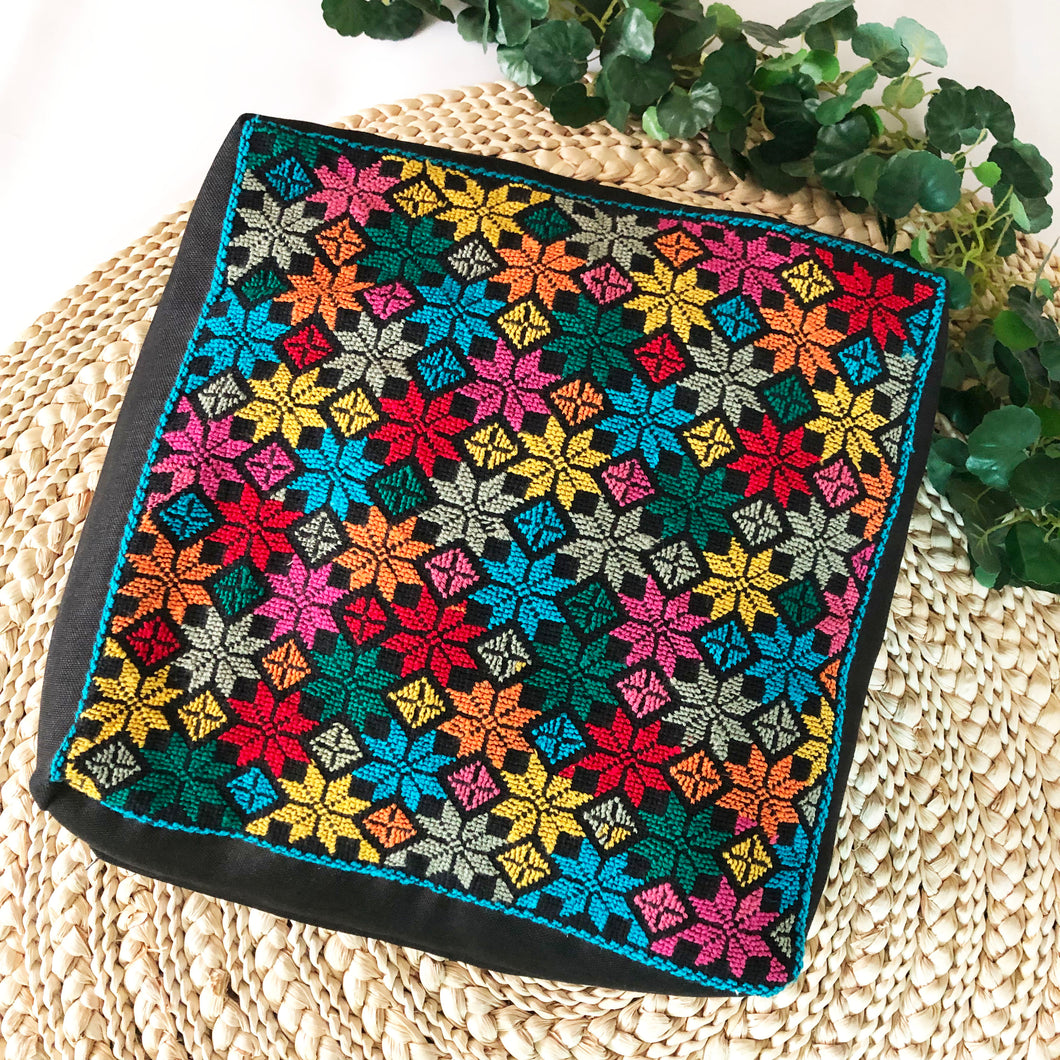 Vibrant Traditions Floor Cushion